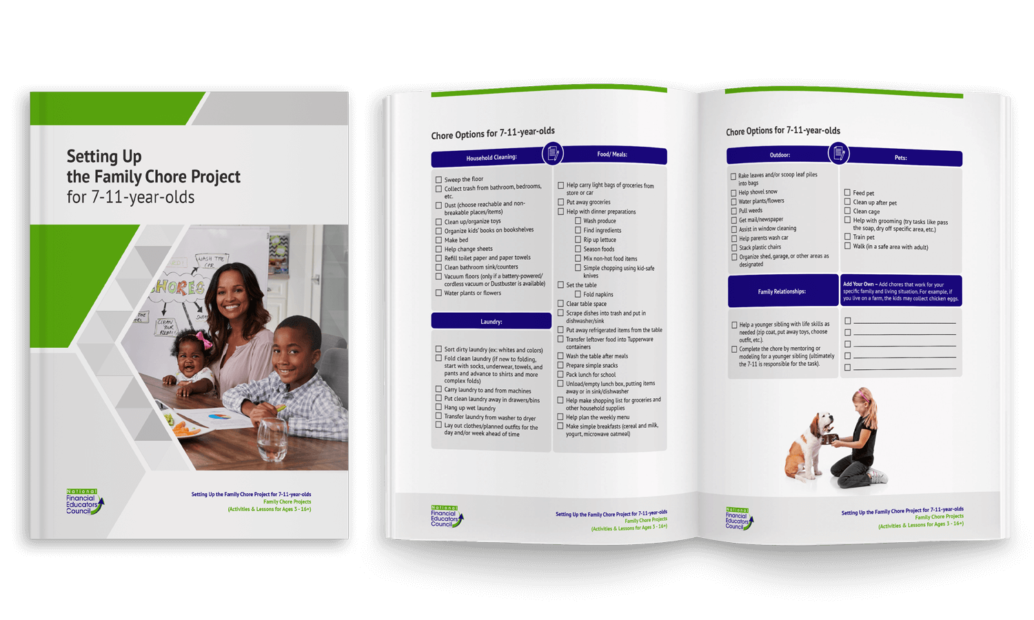 Family Finance materials speakers share through the Arkansas Financial Educators Council